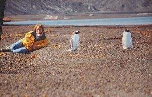 Josette and her pinguins