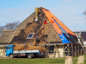 Dakdekkers op Wieringen