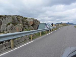 2012 Vangrail-tent Hernningsvær Norge