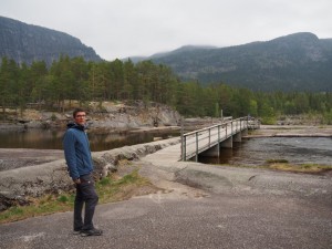 32-Natuurlijk-zwemparadijs-Tveitbø: een gevolg van het omleiden van een rivier, zoals zovele rivieren, voor het opwekken van electriciteit