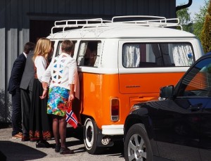 VW-bus op 17. mai!