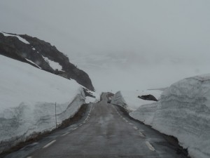 En dan begint ons sneeuw-avontuur