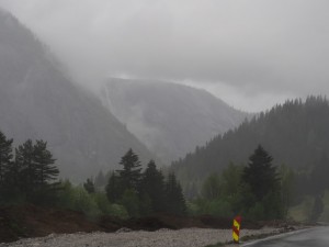 Setesdalen in de mist