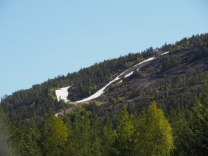 Vrådals skipiste in retraite