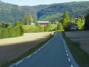 Kviteseid ligt niet voor niets op de wegenkaart aan een groene weg