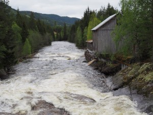 Op weg 355 slaan we af richting Kleivgrend, Libru en Torsdalen