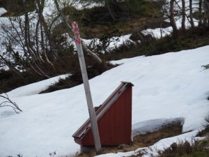 37. De waterput, te bereiken via een laatste sneeuwobstakel