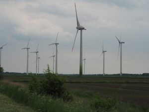 4. Bijna alle Noren zijn tegen windmolens. In Denemarken struikel je er over. In Duitsland zagen we op de heenweg weiden vol met zonnepanelen. Drie landen, drie verschillen