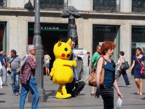 31. Dan maar naar Pokemon. Die is in tot aan Madrid doorgedrongen
