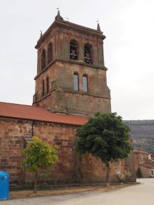 23. Dit is de 1e keer dat we een ooievaarsnest zien op een Spaanse kerk. Deze is in Barbadillo del Mercado, mocht je in de broedtijd op zoek gaan naar kleine ooievaartjes